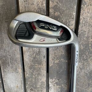 Ping G20 Black Dot Lob Wedge - Silver with Black and Red Accents